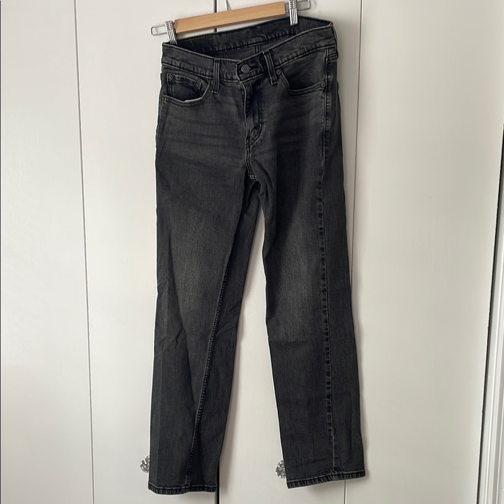 Levi's Charcoal Straight Jeans Classic Style 30x30